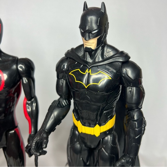 Marvel DC Action Figures Lot Of 4 Batman Spider-Man Flash Iron Man - Picture 5 of 13